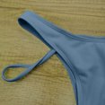 thumbnail image 4 of Birdeem Ensembles de Bikinis pour Femmes, Couleur Unie, Mode Décontractée, à Larges Bretelles, Ajourés, 4 of 8