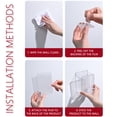 thumbnail image 5 of Dvruxg Wall Mounted Storage Box Holder Foods Containers Desk Organizer Bin Free Shelf Rack for Kitchen Bathroom Toilet Wall Mounted Storage Box Holder Foods Containers Desk Organizer Bin, 5 of 5