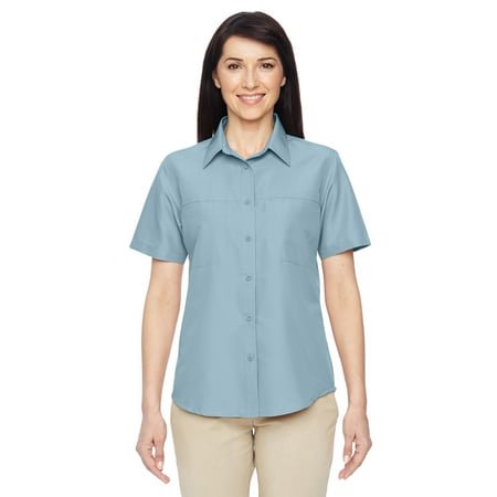 Harriton Ladies' Key West Short-Sleeve Performance Staff Shirt