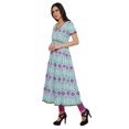 thumbnail image 2 of Moomaya Robe Kurti Longue Indienne Imprimée en Coton Tunique Robes pour Femmes, 2 of 6