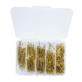 thumbnail image 3 of Siruishop Round Head Nail Tacks Craft Decorative Nail for Hanging Picture Frame Mirror 350 Gold, 3 of 8