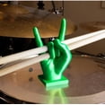 thumbnail image 1 of Cagogo Drumstick Display Stand, Drumstick Holder Rack for Drummers, Drumstick Storage Case Drum Stick Organizer, Drumstick Display Case for Home Studio Stage Performance, 1 of 2