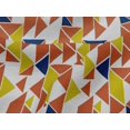thumbnail image 4 of oneOone Viscose Jersey Fabric Parallelogram & Triangle Geometric Decor Fabric Printed BTY 60 Inch Wide, 4 of 5