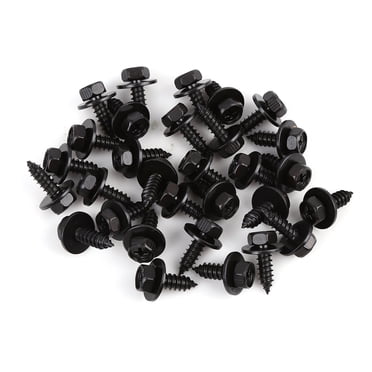 30 Pcs Vis de Retenue de Boulon Noir Doublure de Garde-Boue Vis sous Couvercle pour Toyota 90159-60498