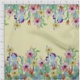 thumbnail image 2 of oneOone Cotton Flex Fabric Floral & Cactus Panel Printed Craft Fabric BTY 40 Inch Wide, 2 of 3