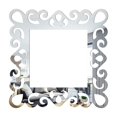 thumbnail image 2 of Acrylic Mirror Wall Plate Sticker | Square Self-Adhesive Decorative Switch Cover | 5.9x5.9 in | Removable Durable Acrylic Sheet | Modern Reflective Panel | Home Office Decor | Silver Gold Options, 2 of 6