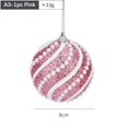thumbnail image 1 of 1/6Pcs 8cm Christmas Tree Hanging Balls Sequined Shiny  Foam Bauble Pendant, 1 of 4