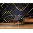 thumbnail image 3 of Papier Peint 3D Golden Lines Series SKU# WAL0116, 3 of 10