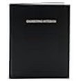 thumbnail image 2 of BookFactory Black A4 Engineering Notebook - 168 Pages (5mm Engineering Grid Format), A4 (210mm x 297mm), Black Cover, Section Sewn Hardbound Engineering Lab Notebook (EPRIL-168-4GS-A-LKT4), 2 of 4