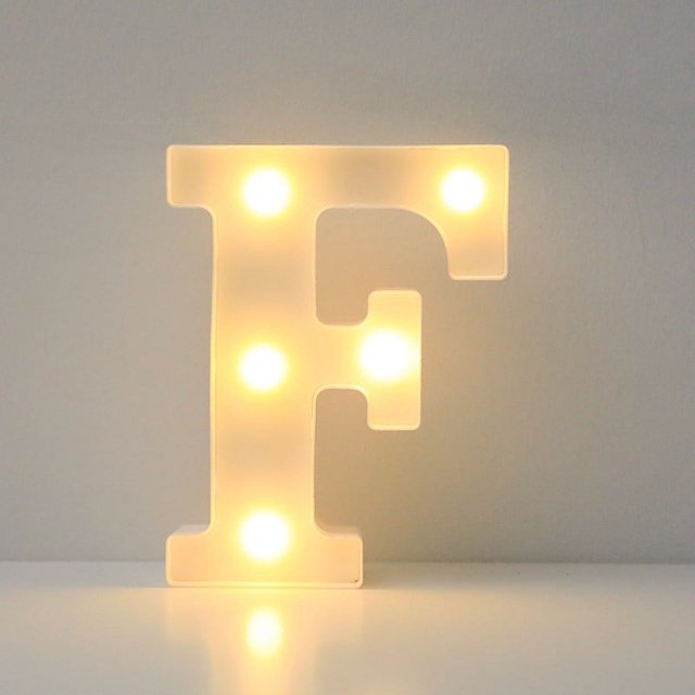 Light Up Letters,LED Marquee Letter Lights Sign,Light Up Alphabet Letter for Home Party Wedding Decoration,26 Alphabet Big Lights Letter for Party Birthday Christmas Decor Warm White Letter Light