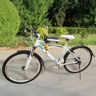 Bicycle seats Lixada Mountain Bike Safety Seat Cushioned Cycling Seat Front Mounted Child Seat