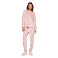 thumbnail image 1 of George Women's Plush Pajama 2-Piece Set, 1 of 6