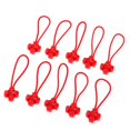 thumbnail image 1 of S SERENABLE 10x Cord Lanyard Zipper Slide Closure Replacement Non-Slip Catcher - 60mm Red, 1 of 6