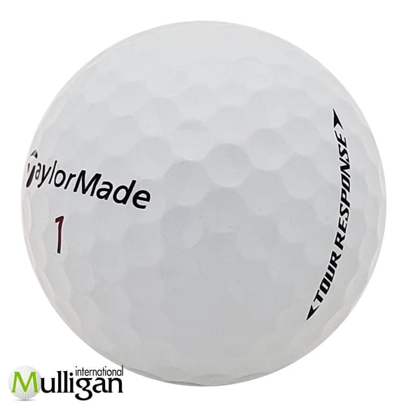 Mulligan - 48 Taylormade Tour Response 5A Recycled Used Golf Balls, White