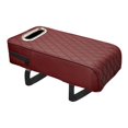 thumbnail image 3 of DYNWAVECA Coussins d'Accoudoir pour Voiture, Accessoires Intérieurs avec Pochette de Rangement, Tapis de Boîtier d'Accoudoir Housse de Console Centrale pour Auto, Rouge, 3 of 9