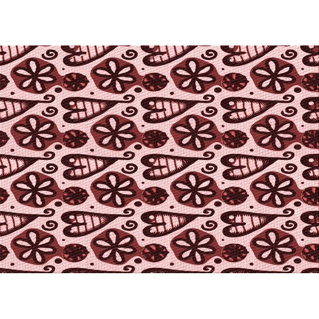 Ahgly Tapis Rectangulaire Lavable en Machine Intérieur Transitionnel Rose Pastel, 5 Pieds x 8 Pieds