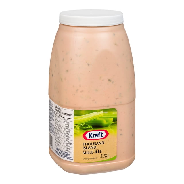 Kraft Vinaigrette Mille-îles / 3,78 L/unité, 2 Unités/caisse