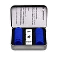 thumbnail image 1 of Right Left Center Dice Game Set with 3 Dices& 36 Chips - Blue, 1 of 1