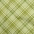 thumbnail image 1 of oneOone Cotton Cambric Green Fabric Check Sewing Material Print Fabric By The Yard 56 Inch Wide, 1 of 5