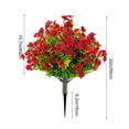 thumbnail image 3 of Plante Artificielle d'Eucalyptus Violet à Piquet Moulu pour Patio Extérieur et Jardin, Décor pour le Printemps et l'Été, Paysage de Porche, 3 of 7