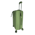 thumbnail image 3 of TRAVLR 100% PP Break Resistant Lightweight Expandable 20"  Cabin Luggage Trolley-Morning Green, 3 of 7