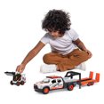 thumbnail image 3 of New Bright Jeu de construction Bobcat à roues libres, (30 pièces) Blanc, 3 of 8
