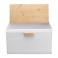 thumbnail image 3 of Iron Bread Box Holder,Iron Bread Box Trapezoidal Bread Box Large Capacity Iron Bread Box Cutting-Edge Features, 3 of 8