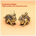thumbnail image 2 of Ruiboury Hangings Pendant Rabbit Special Design Pendants Lightness Ornament Multifunctional Keychain Decoration Birthday Gifts Jixiangfu rabbit Large Size, 2 of 8