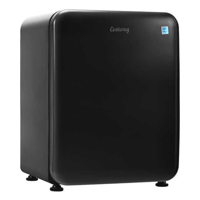 Costway 2.4 Cu.Ft. Compact Refrigerator Auto Defrost Reversible Door Mini Fridge