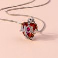 thumbnail image 3 of Nvzi Mother's Day Gift Ideas - Mothers Day Necklace for Mom Mothers Day Gifts for Mom from Son Gifts for Her Mom Gifts for Mothers Day Grandma Mothers Day Gift(Red), 3 of 5