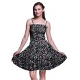 thumbnail image 1 of Bimba Robe d'Été Soleil Sans Manches Mini Fluide à Bretelles pour Femme à Imprimé Floral Robe à Imprimé Floral-Xxx-Grand, 1 of 5