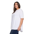 thumbnail image 4 of Lane Bryant Women'S Plus Boat-Neck T-Shirt, 4 of 6