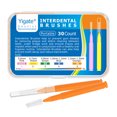 thumbnail image 1 of 30pcs Toothpick Interdental Brushes I Shape Tooth Flossing Head Oral Hygiene Brush Optional Sizes, 1 of 8