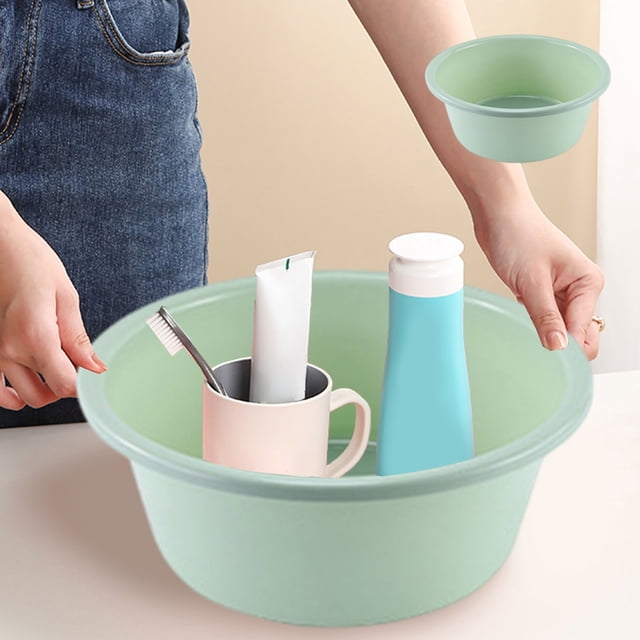 Thickened Washbasin Plastic Washbasin Washbasin Household Children's Bath Foot Washbasin Laundry Basin
