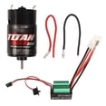 thumbnail image 2 of RC Brushed Motor ESC, Precise RC Car Parts 550 Brushed Motor  for DIY Modification Frame 12T,21T,29T,35T,55T, 2 of 7