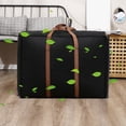 thumbnail image 1 of Sac De Voyage Pliable,Grande Capacité,Valise Non Tissée,Fermeture Éclair,Rangement De Voyage,Sac De Sport Pliable,Sac À Main,Déménagement,Facile À Transporter,PENDANE,Black, 1 of 9