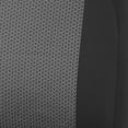 thumbnail image 2 of Auto Drive 1-Piece Atlanta Front Car Seat Cover Black/Grey, 2 of 8