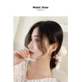 thumbnail image 5 of HOOUN Boucles d'Oreilles Clous pour Femme en Or Perle Mickey Mouse, 5 of 5
