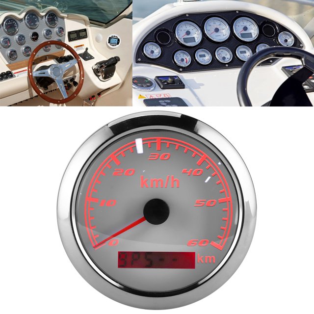 85mm 60KMH GPS Speedometer IP67 Waterproof Universal Marine Yachts Car Motorcycle