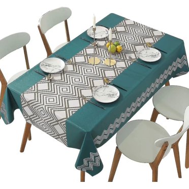 Ghyt Nappe en Pvc, Nappe Rectangulaire, Nappe Anti-Taches, Nappe Imperméable, Nappe Anti-Taches pour Pique-Nique