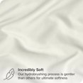 thumbnail image 3 of Bare Home Body Pillowcase - Envelope Closure - Ultra Soft - Double Brushed - Cream, 3 of 6