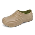 thumbnail image 1 of Men's Slipper Chef Shoes Slippers Men Indoor Mens Slippers Memory Foam Non Clogs Work Shoes Mens Slippers with Arch Support Men's Slippers for Kitchen Footwear Zapatos Mens Sock Slippers, 1 of 9