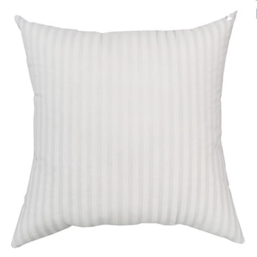 Leutsin Pillow Inserts 18x18,Throw Pillow Insert,Decorative Square Throw Pillow Inserts,Striped Pillow Core Cushion Core Cushion Core Fluffy Pillow Forms Sham Stuffer for Sofa Couch Living Room