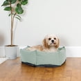 thumbnail image 3 of Pet Spaces Cuddler Dog Bed - Cat Bed, 19.5 inches, green, 3 of 3
