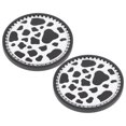 thumbnail image 1 of MesaSe 2pcs Car Cup Coasters Cow Print Car Cup Mats Cow Pattern Car Interior Accessories, 1 of 6