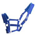 thumbnail image 1 of Collier de Tête de Cheval Épais Équitation Stable Protecteur - Multicolore, Bleu P, 1 of 5