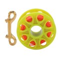 thumbnail image 1 of Finger Reel,  Diving Reel Lightweight With Double Ended  Snap Clip For Cave Diving Yellow, 1 of 8