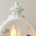 thumbnail image 3 of Christmas Light Ornaments Christmas Window Ornament Retro Candle Light LED Candle Light Round Retro Small Glass Plastic Led  Christmas Candle Decoration For Home, 3 of 4