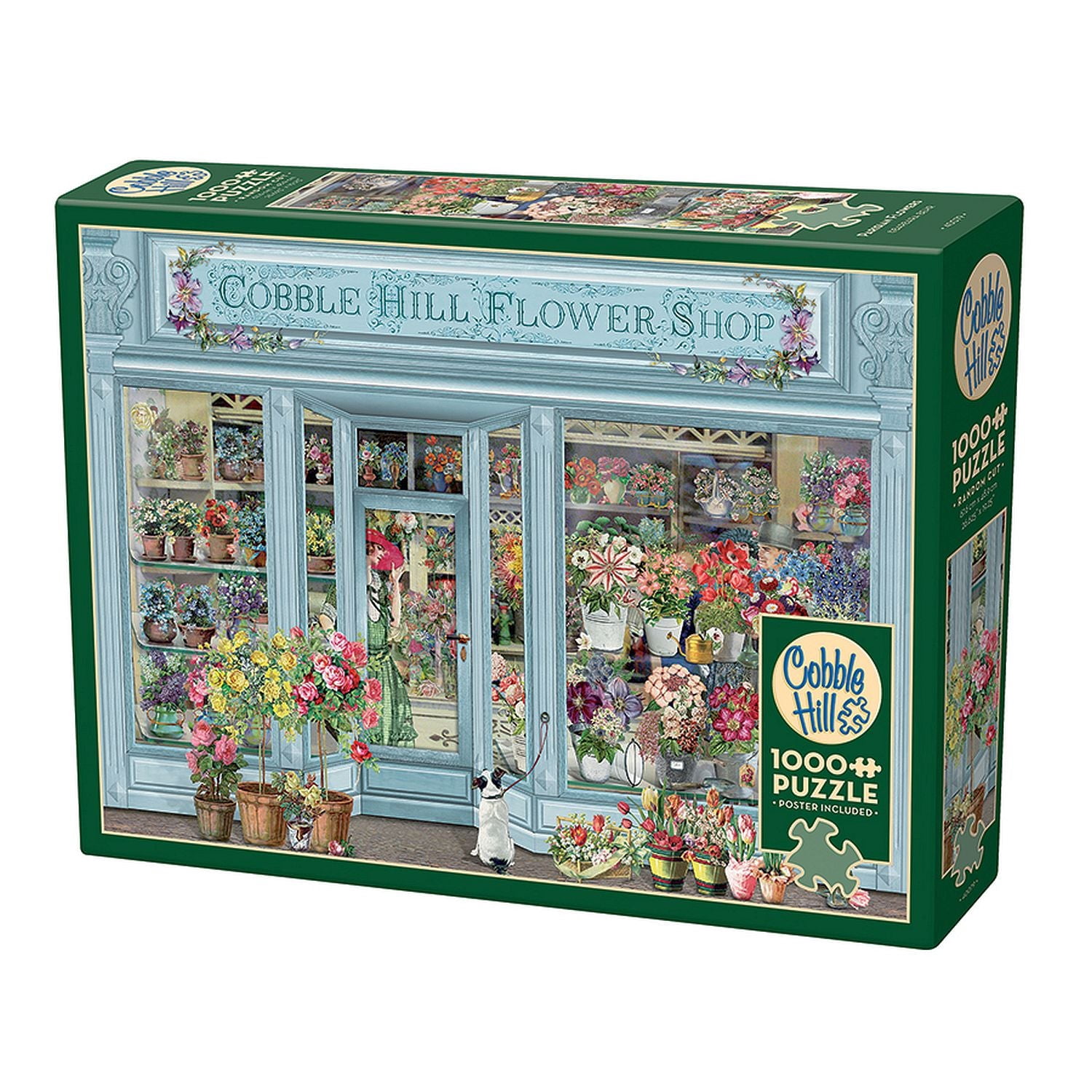 Cobble Hill Jigsaw Puzzle - Parisian Flowers, 1000 Piece Puzzle