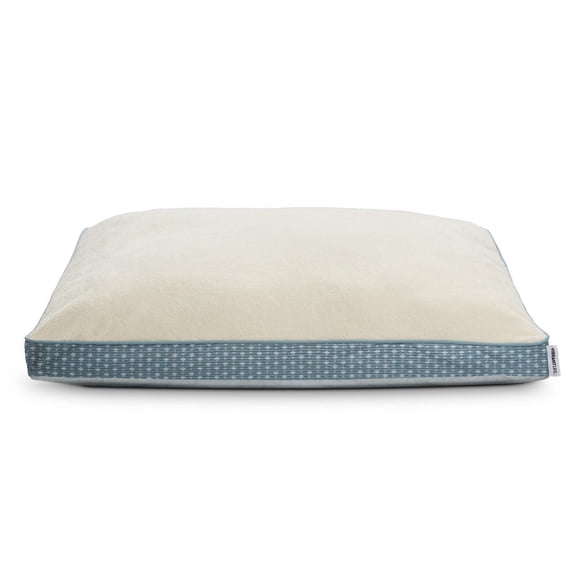 Vibrant Life Deluxe Gusset Pet Bed, Blue Diamond
